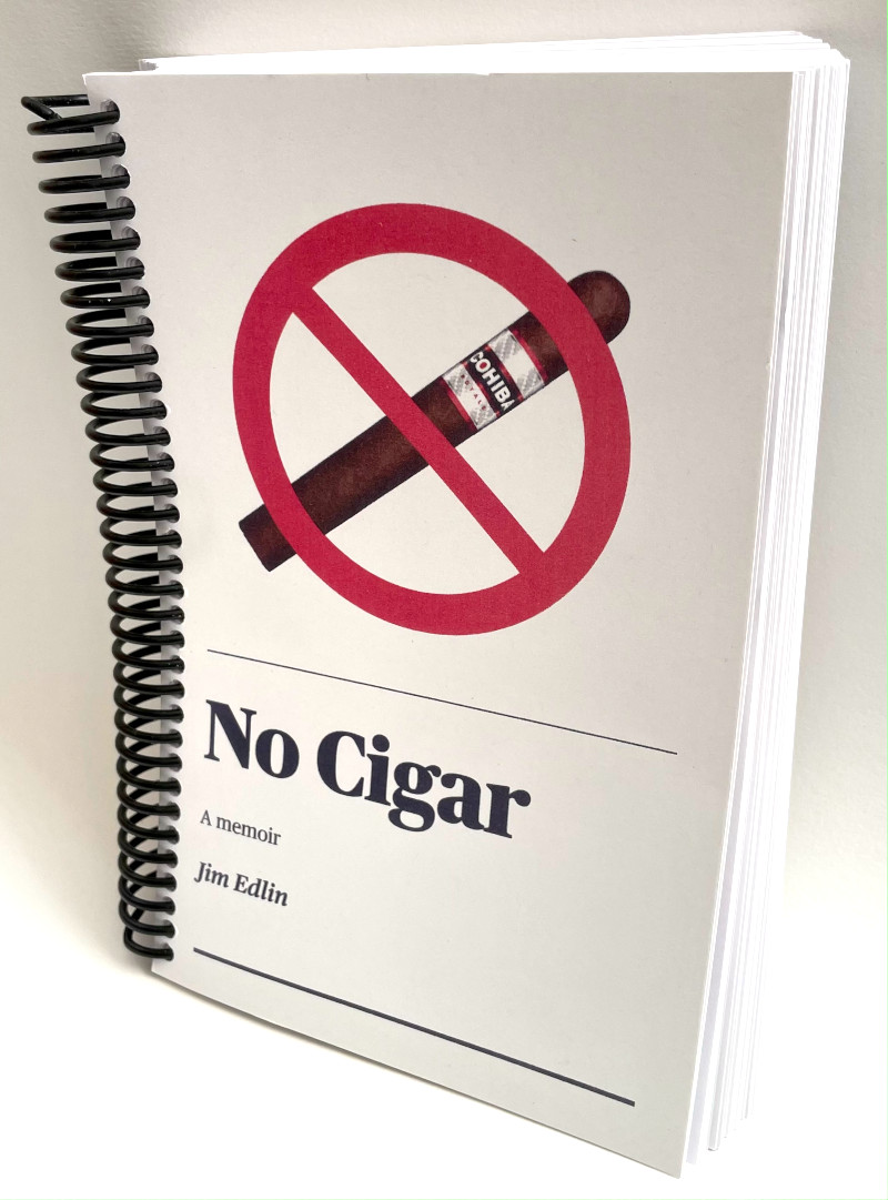Picture of No Cigar bound book